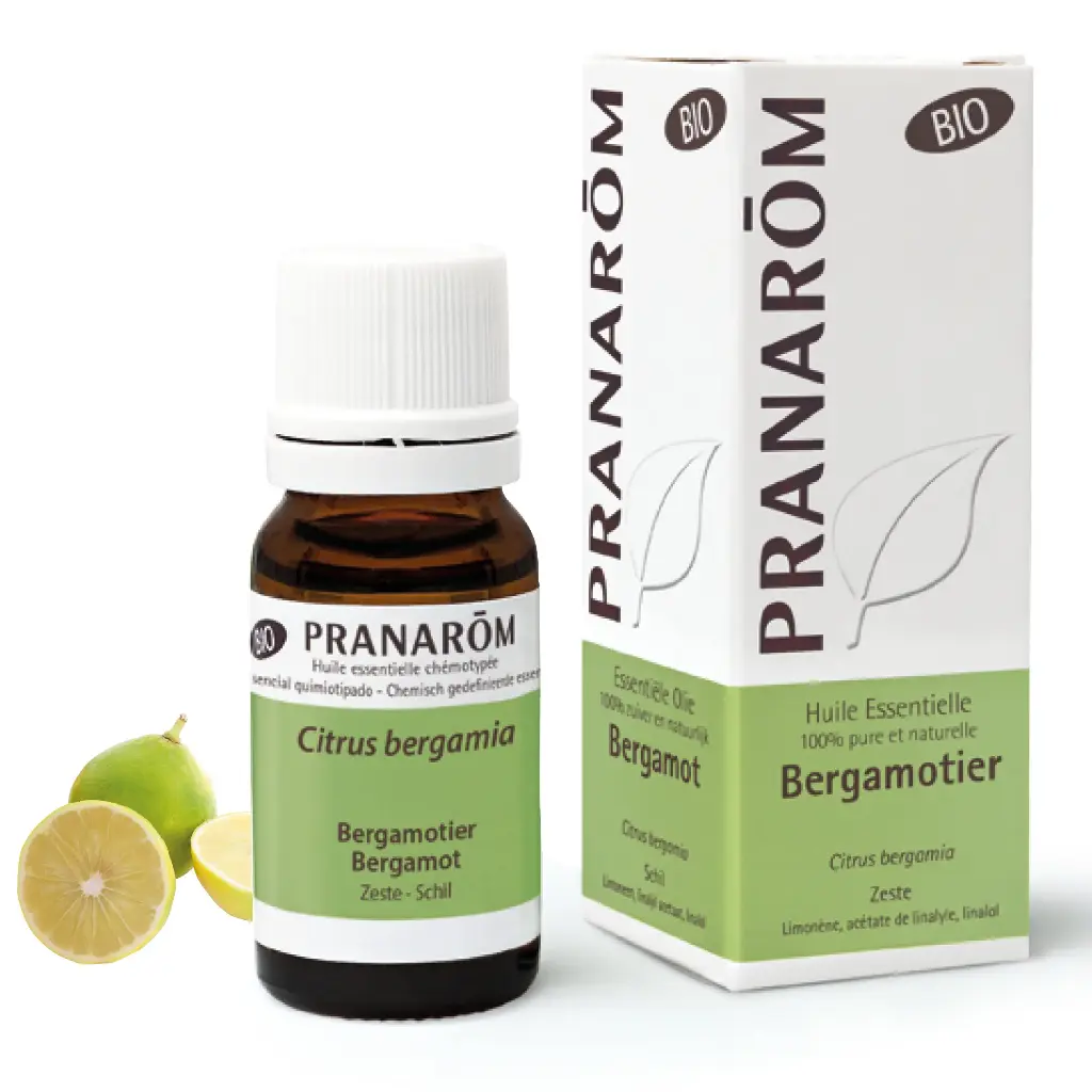 Huile essentielle biologique Bergamotier 10mL Pranarōm 