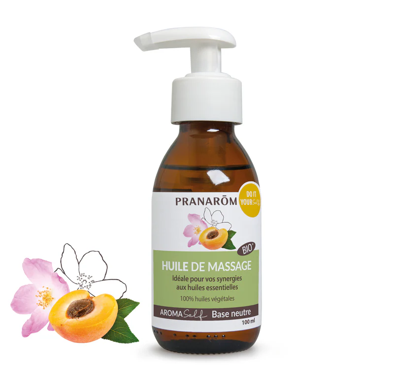 Huile de massage neutre 100mL bio Pranarōm