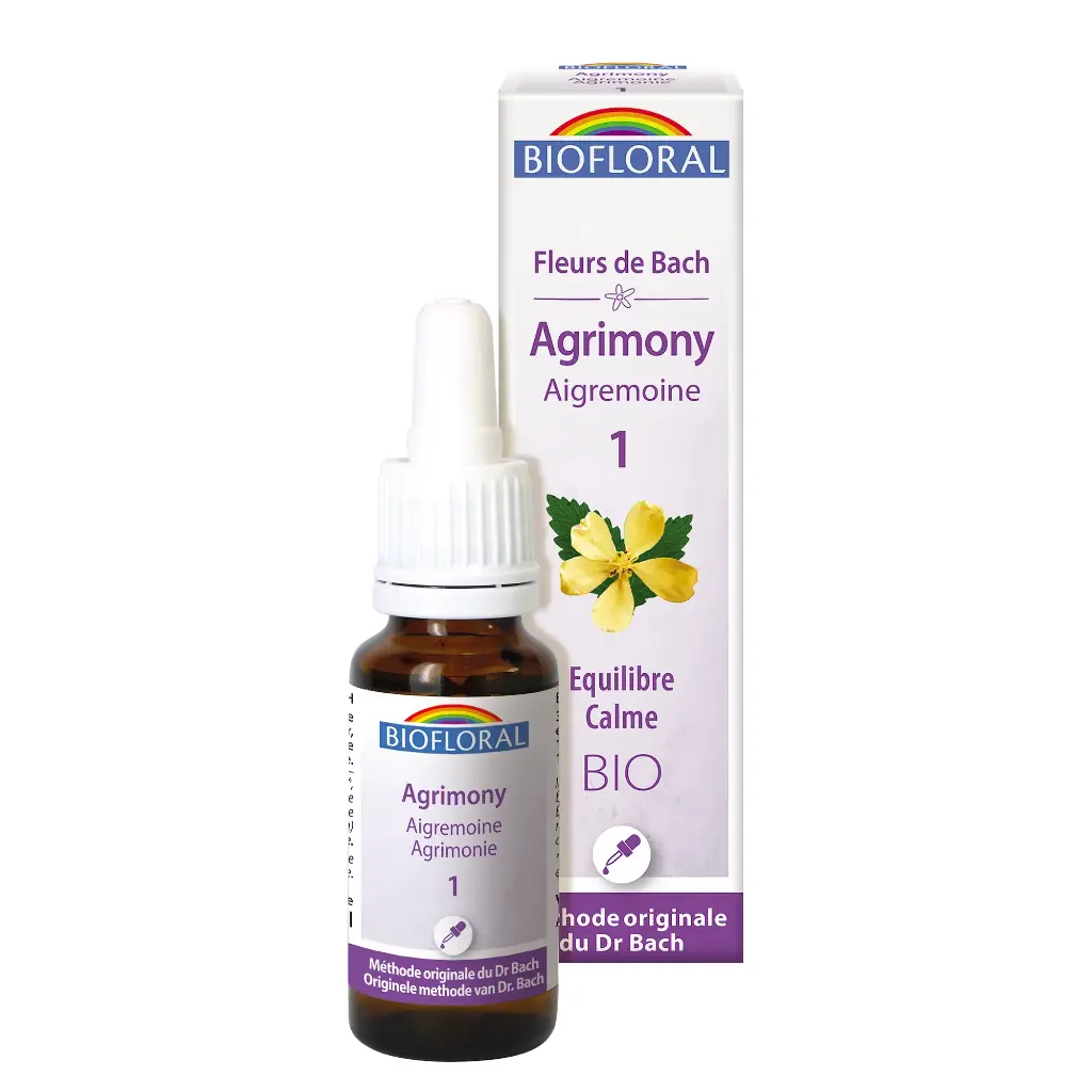 Fleur de Bach Biofloral Agrimony - Aigremoine 1