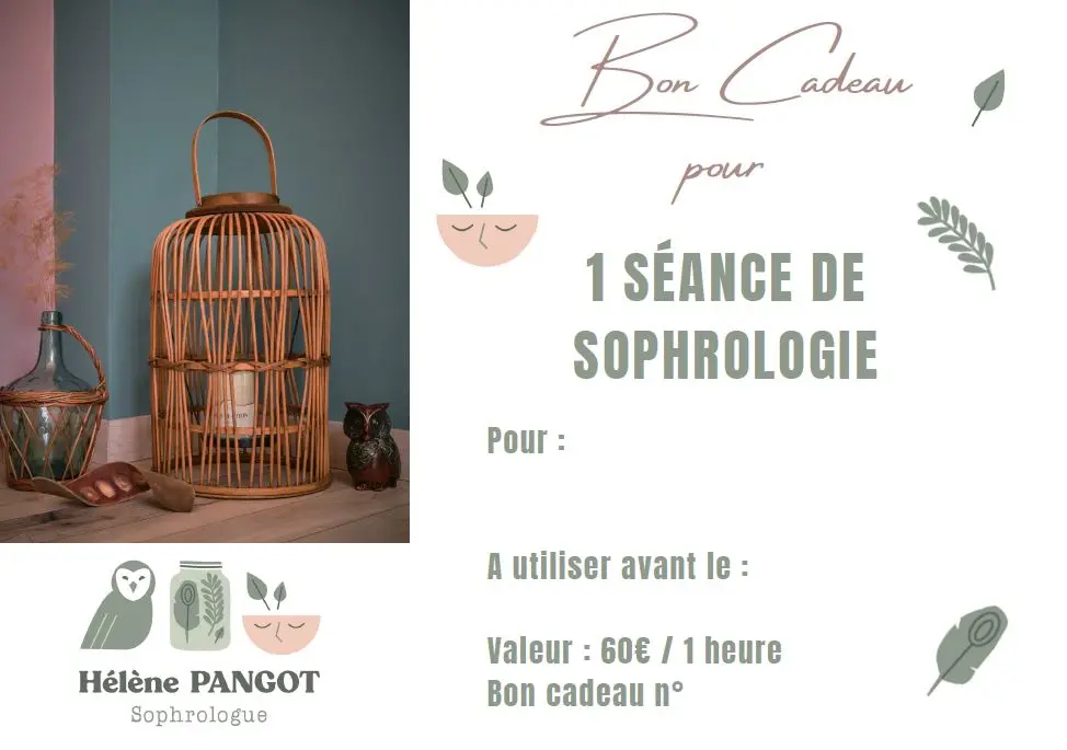 Carte-cadeau - 1 séance de sophrologie