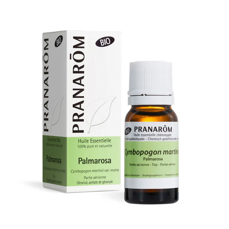 Huile essentielle biologique Palmarosa 10mL Pranarōm