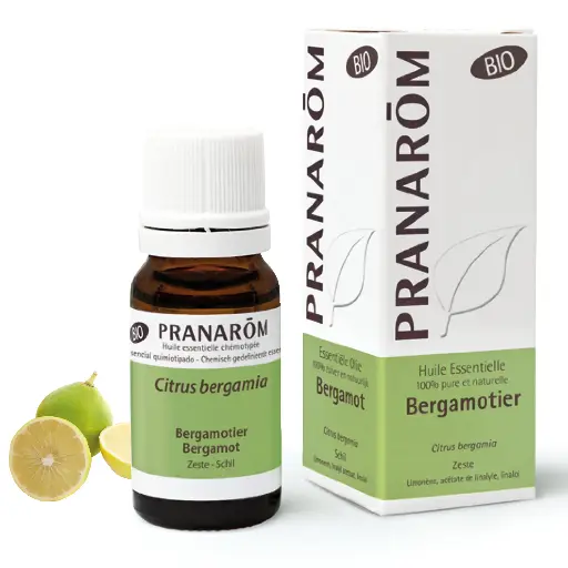 Huile essentielle biologique Bergamotier 10mL Pranarōm 