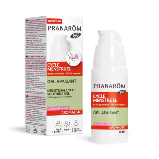 Gel apaisant cycle menstruel Aromalgic bio Pranarom