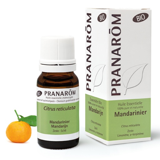 Huile essentielle biologique Mandarinier 10mL Pranarōm