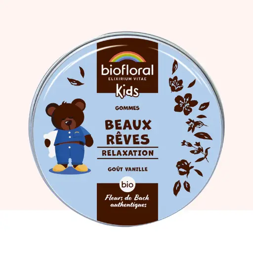 Gommes bio Beaux rêves Relaxation Kids - Biofloral
