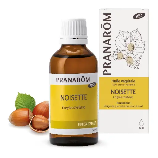 Huile végétale Noisette 50mL bio Pranarōm