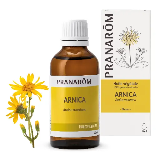 Huile végétale Arnica 50mL bio Pranarōm