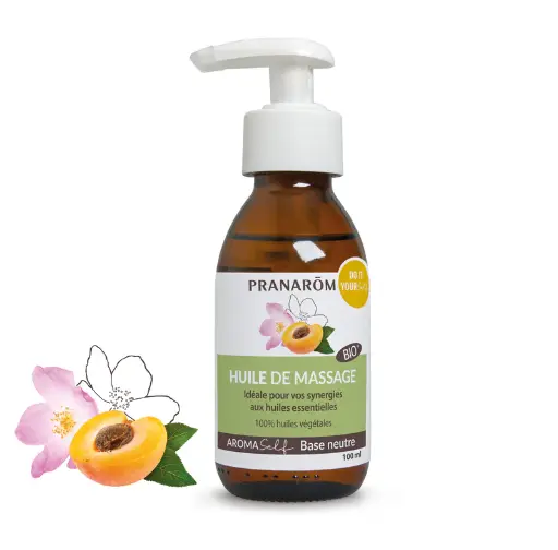 Huile de massage neutre 100mL bio Pranarōm
