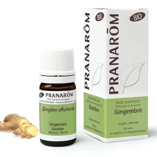 Huile essentielle Gingembre 5mL Pranarom