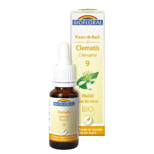 Fleur de Bach Biofloral Clematis - Clématite 9