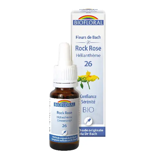 Fleur de Bach Rock Rose - Hélianthème 26