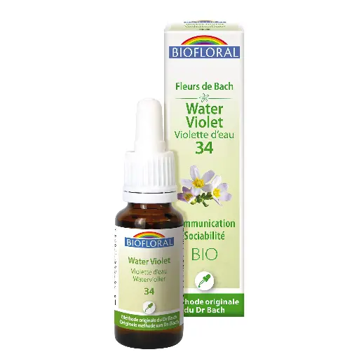 Fleur de Bach Water Violet - Violette d'eau 34